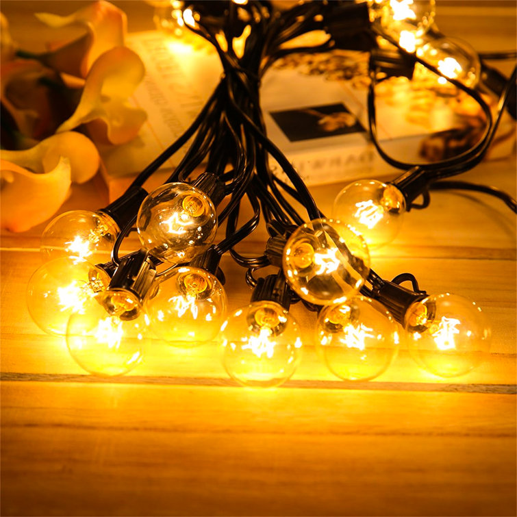 Indoor festoon store string lights